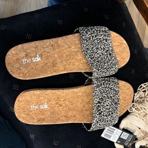 NWT The Sak Mendocino crochet sandals sz 10